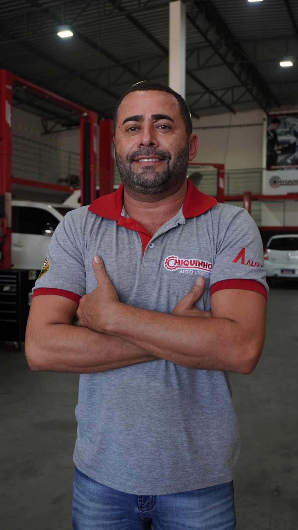 À frente da Chiquinho Auto Center